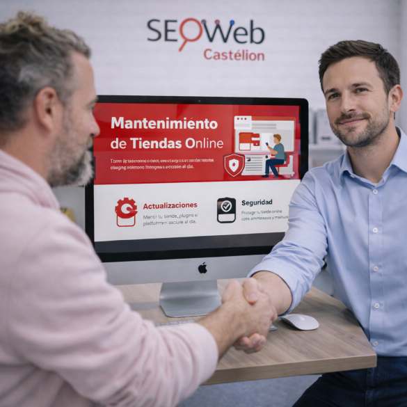 Mantenimiento de tiendas online en Castellón