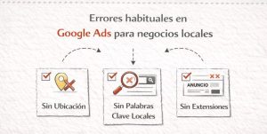 Errores habituales en Google Ads para negocios locales