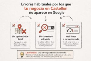 Por qué no aparezco en Google Castellón